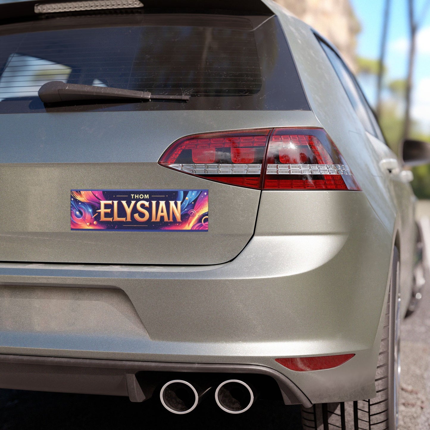 Thom Elysian Auto-Magnet – Logo-Design für Fans