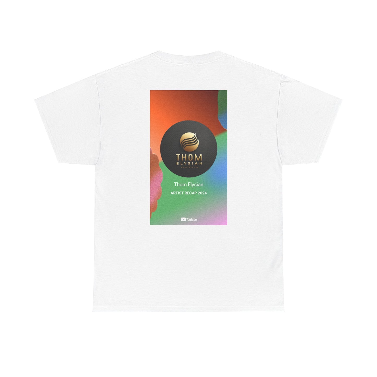 Thom Elysian Kunst-T-Shirt – Farbenfrohes Musik-Design