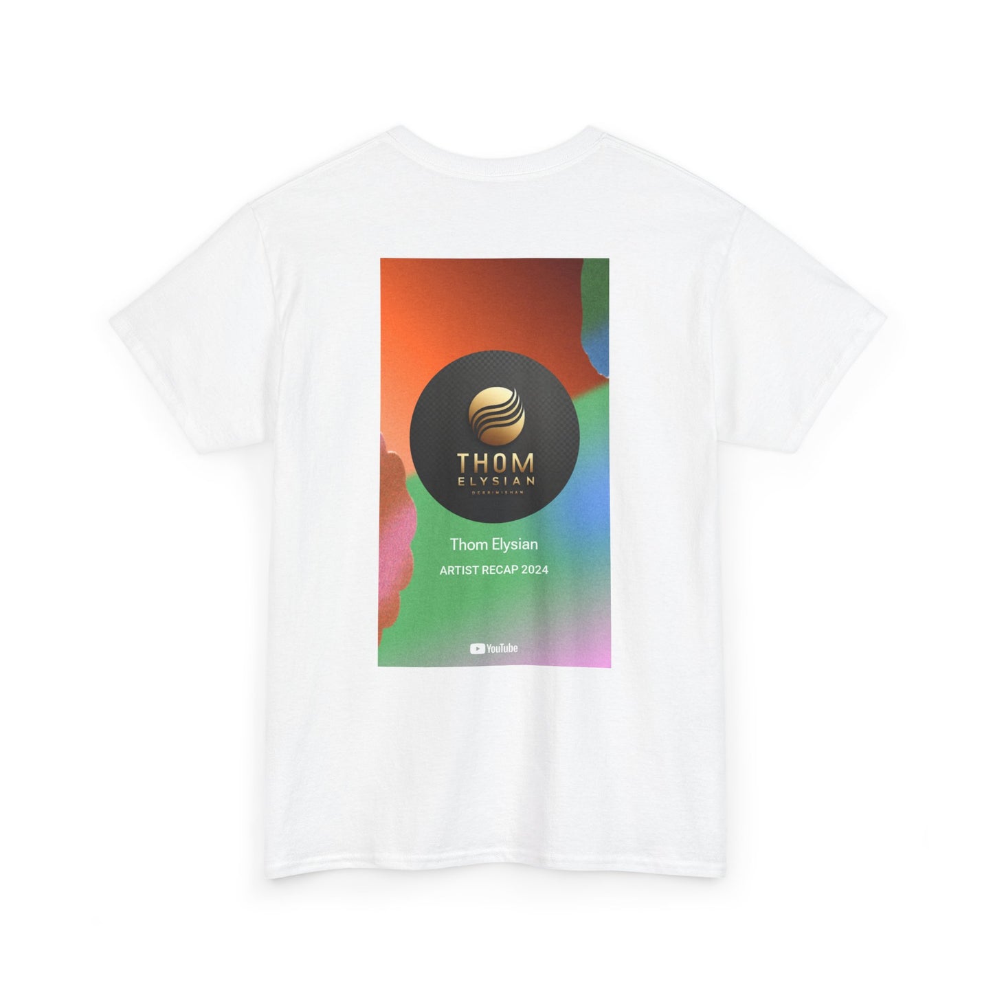 Thom Elysian Kunst-T-Shirt – Farbenfrohes Musik-Design